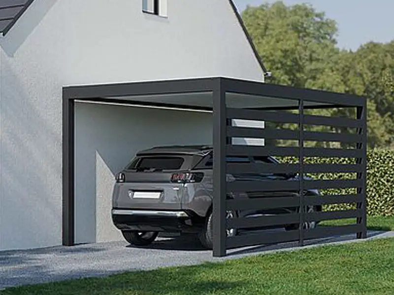 Carport adossé