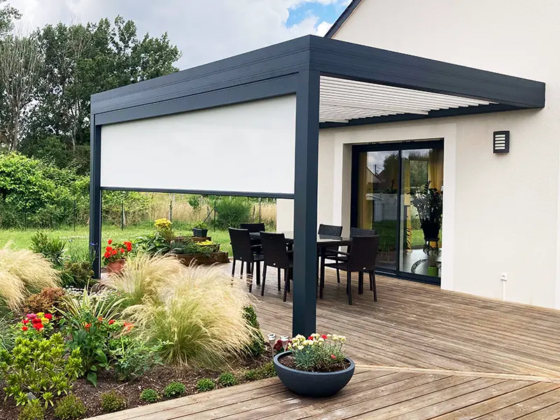 Pergola bioclimatique