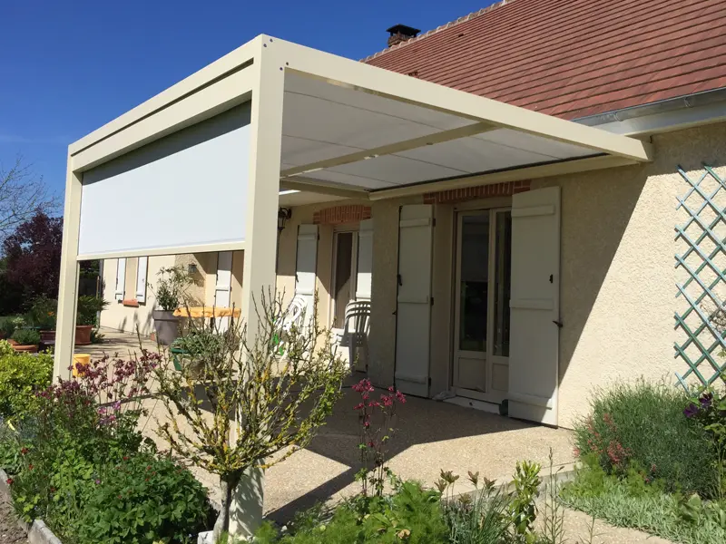 Pergola à toile rétractable