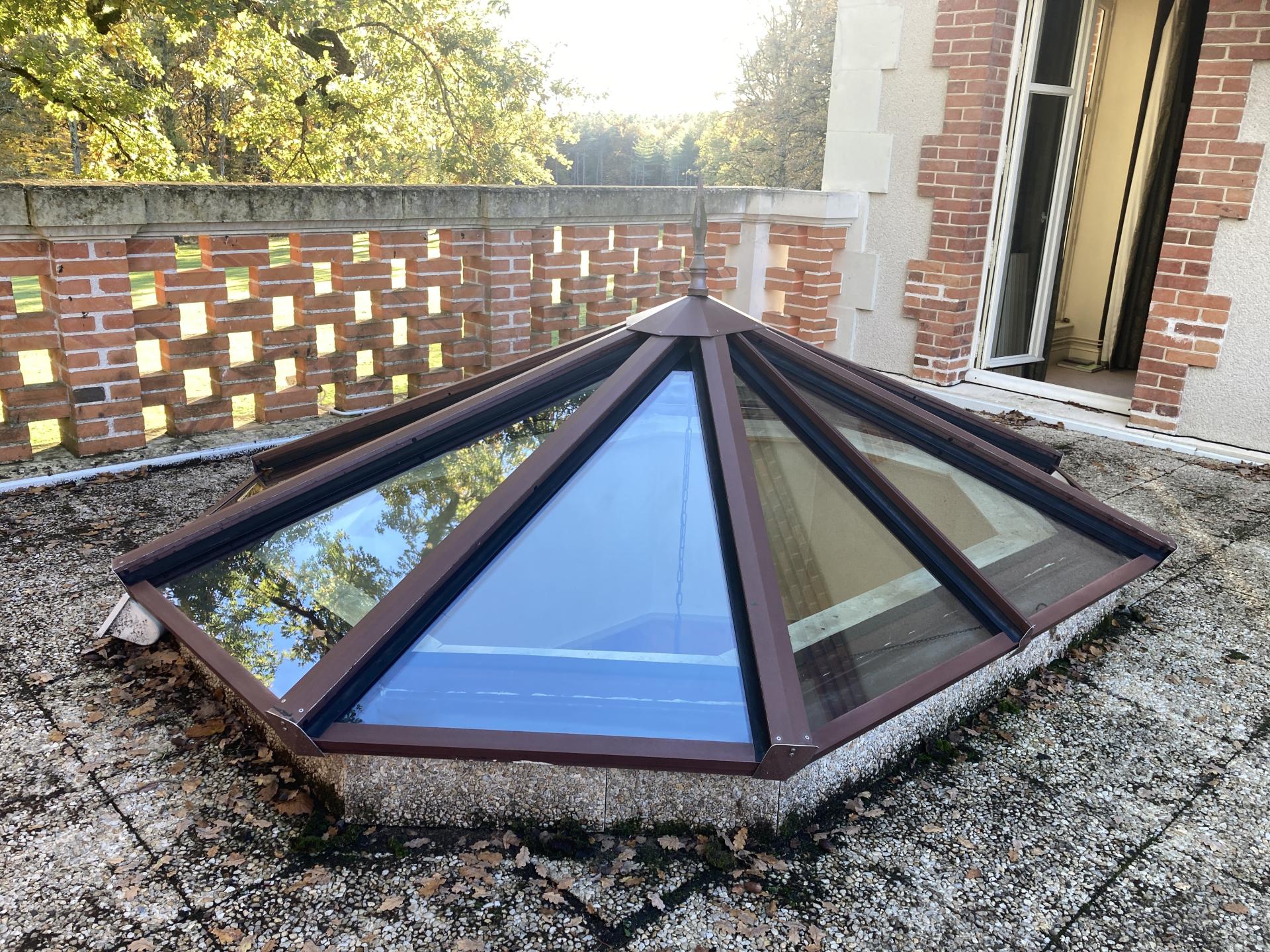 Remplacement de vitrages isolants puits de lumière