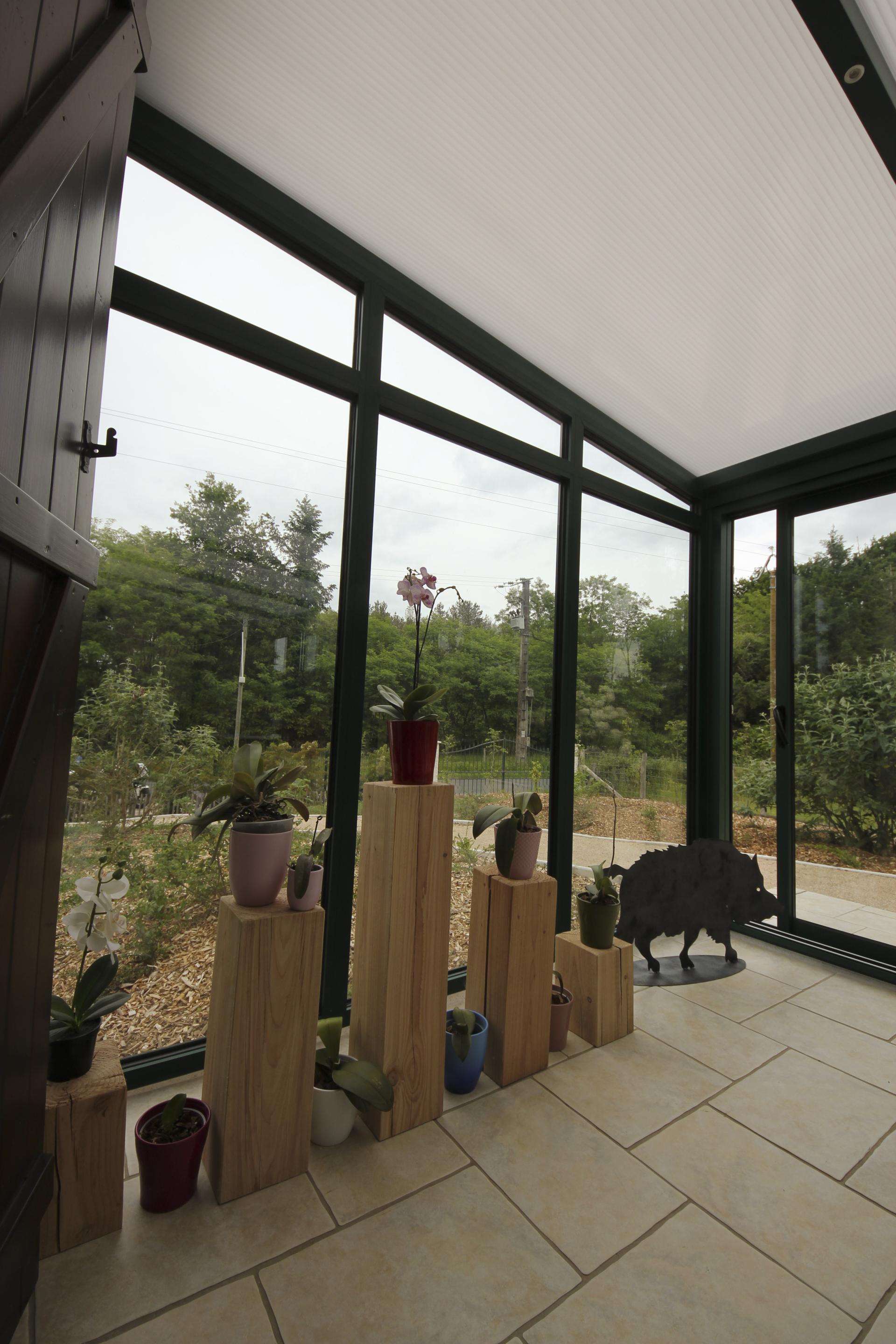 Véranda jardin d'hiver