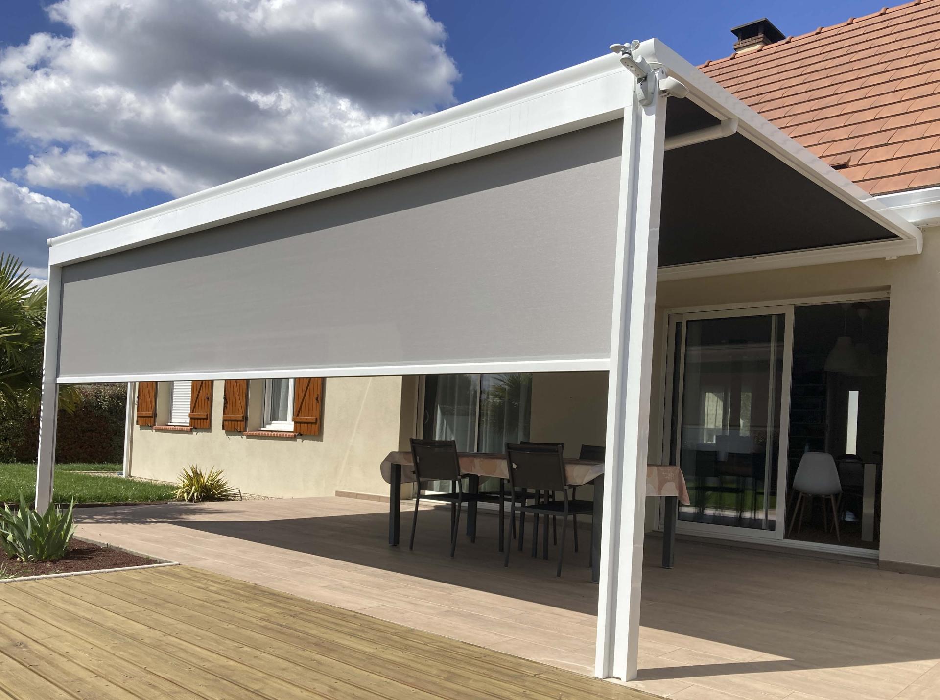 pergola store sur pied