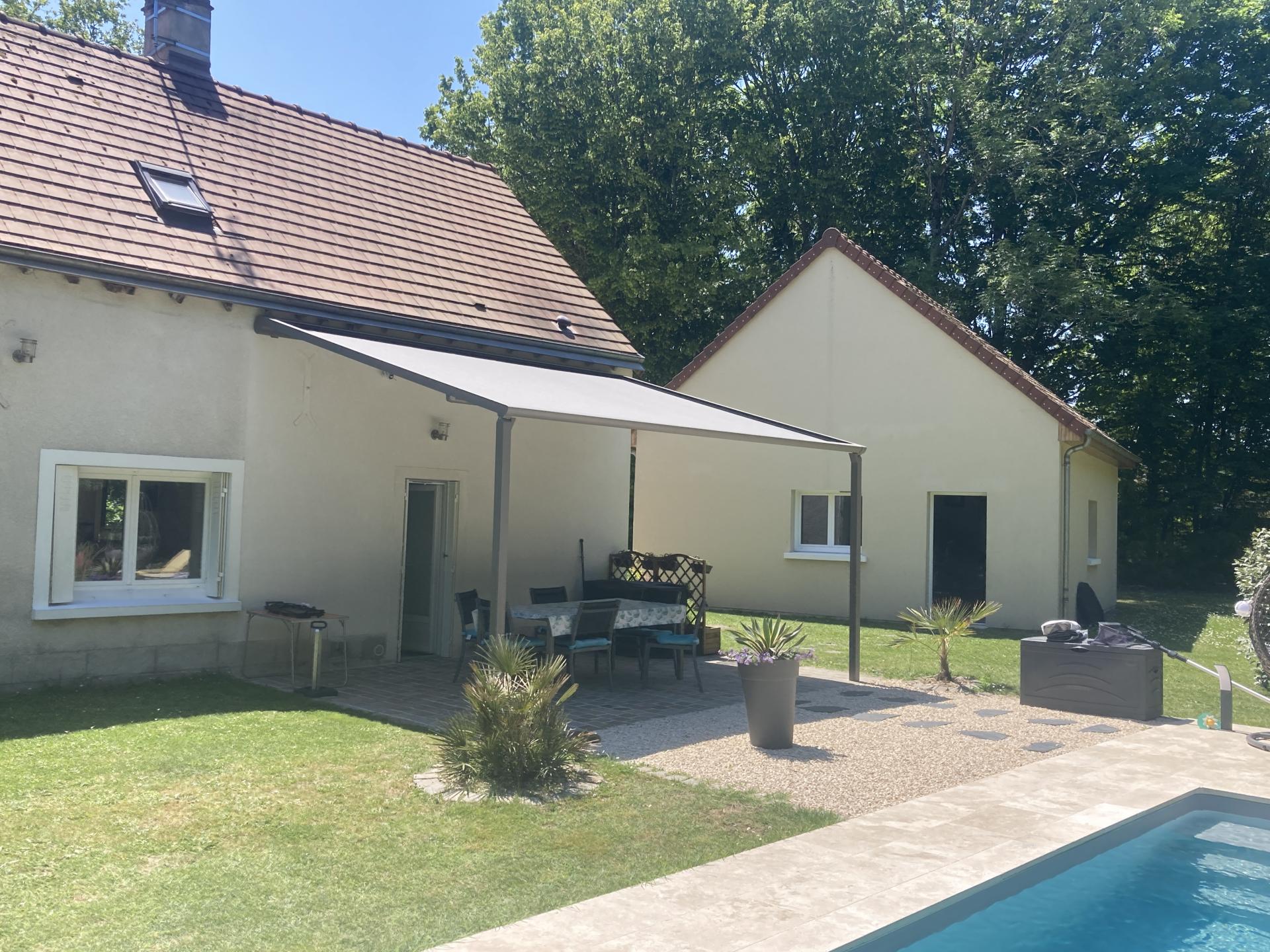 pergola toile résistante au vent