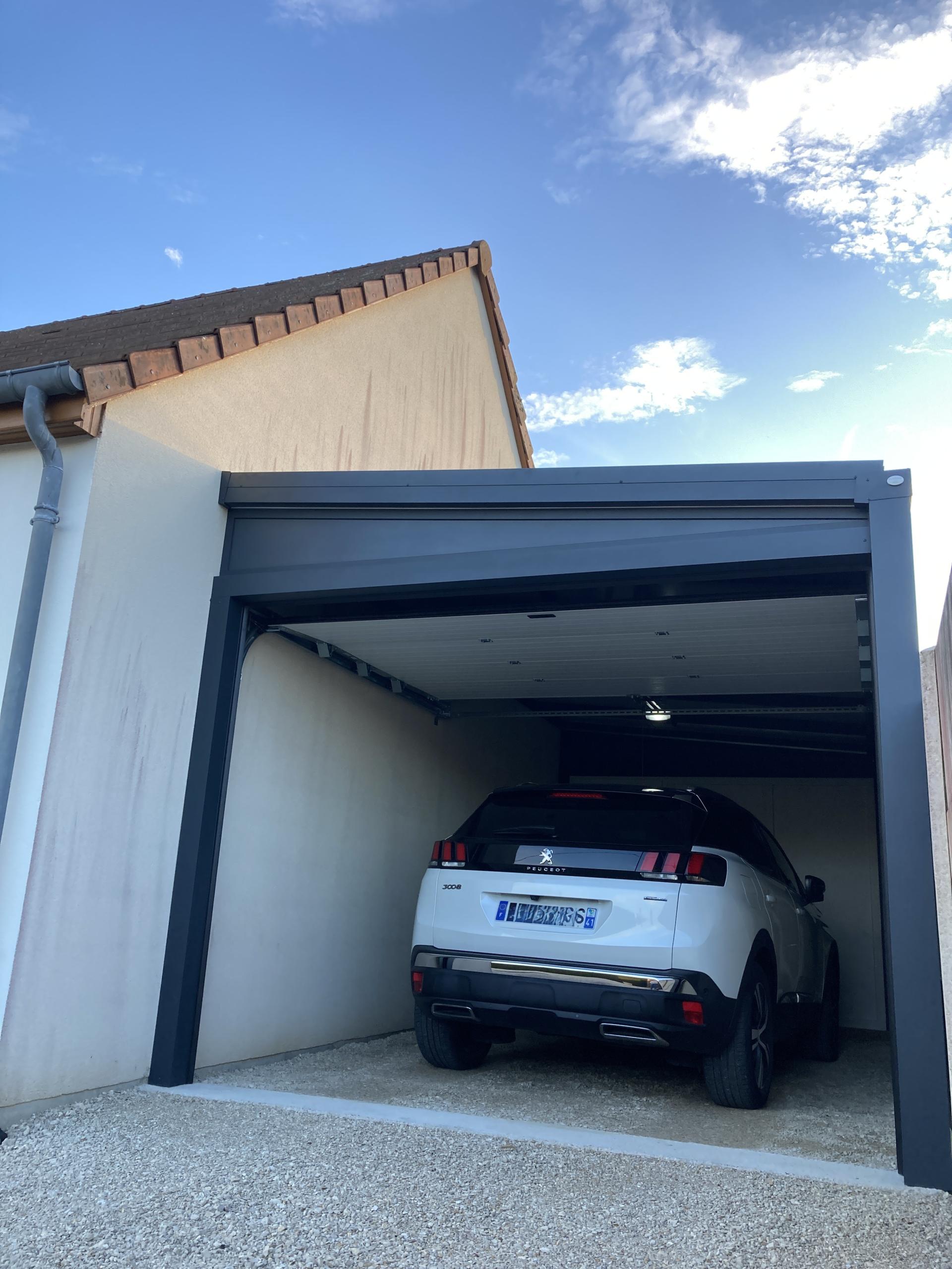 Carport garage fermé almunium Romorantin